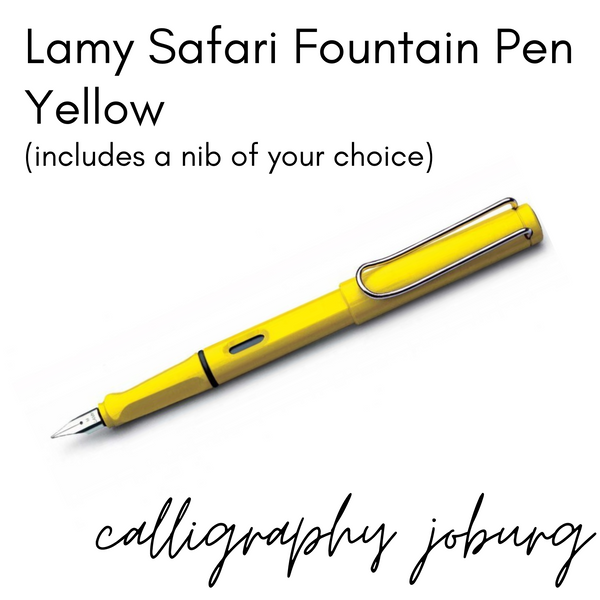 Lamy Safari Fountain Pens - Yellow