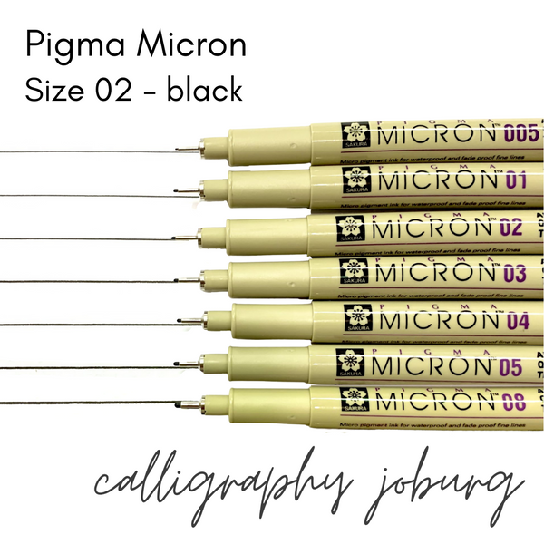 Pigma Micron - size 02