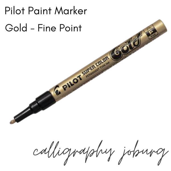 Pilot Metallic Paint Marker - Gold
