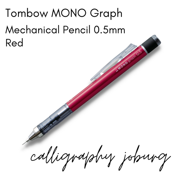 Tombow MONO Graph Mechanical Pencil - Red