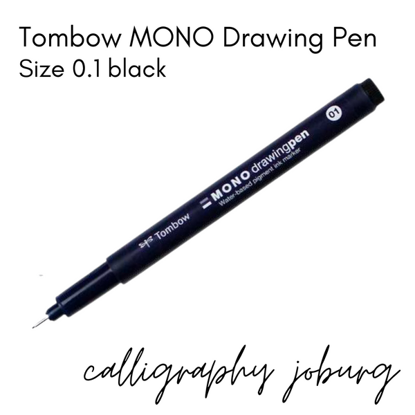 Tombow MONO Drawing Pens - size 01