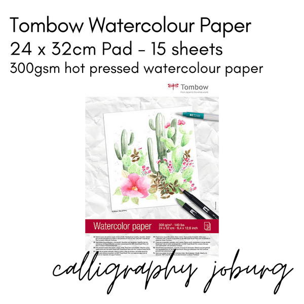Tombow Aquarelle/Watercolour Pad 300gsm