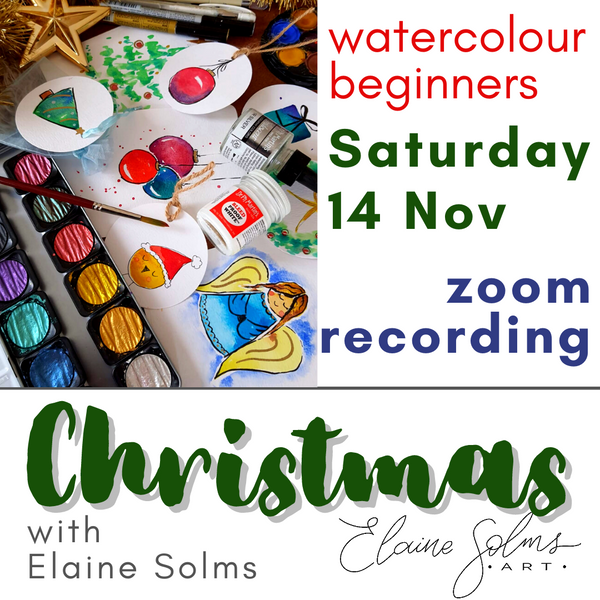 Christmas - Beginners Watercolour Recording