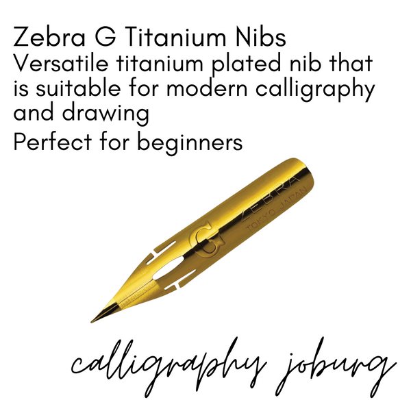Nib - Zebra G titanium