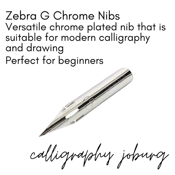 Nib - Zebra G chrome
