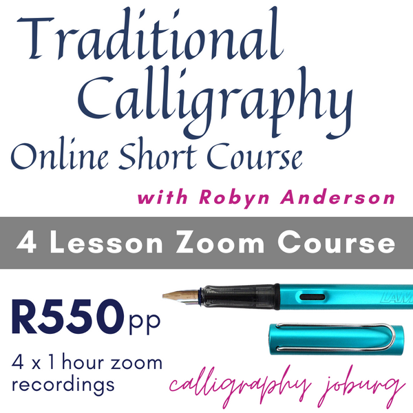 Online Course - Traditional Calligraphy