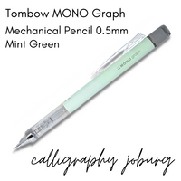 Tombow MONO Graph Mechanical Pencil - Mint Green