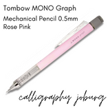 Tombow MONO Graph Mechanical Pencil - Rose Pink