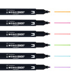 Tombow MONO Edge Highlighters - set of 6