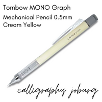 Tombow MONO Graph Mechanical Pencil - Cream Yellow