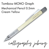 Tombow MONO Graph Mechanical Pencil - Cream Yellow