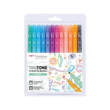 Tombow MONO Twin Tone Markers - Pastel set of 12