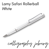 Lamy Safari Rollerball - White